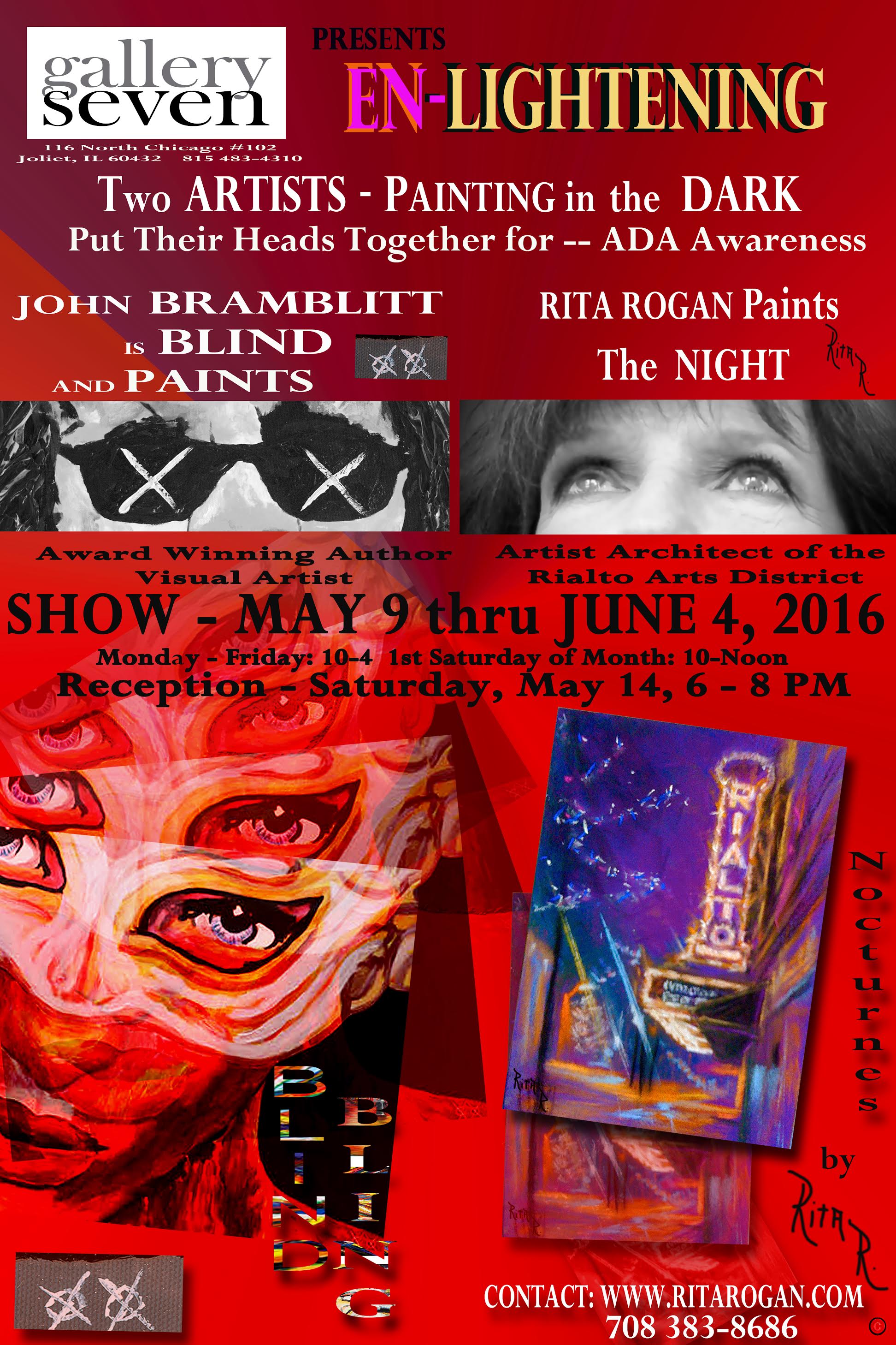 En-Lightening Art Exhibit May 9-June 4, 2016